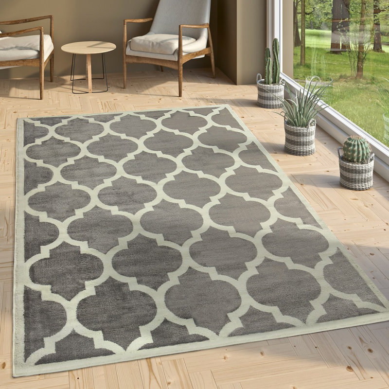 Fairmont Park Deford Flatweave Grey/Brown/Blue Rug & Reviews Wayfair